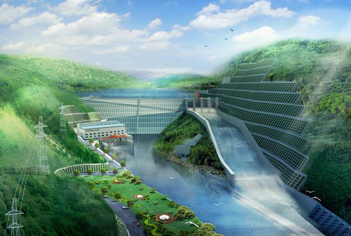 资阳老挝南塔河1号水电站项目